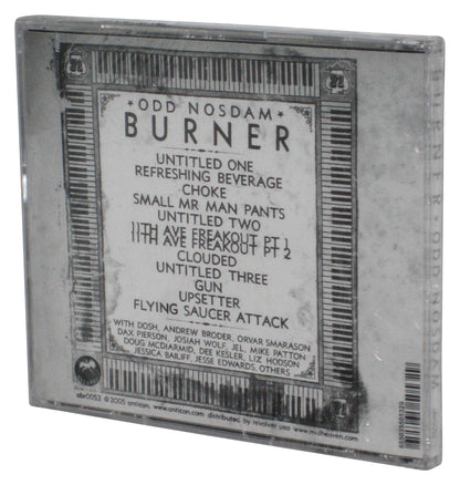 Odd Nosdam Burner (2005) Audio Music CD