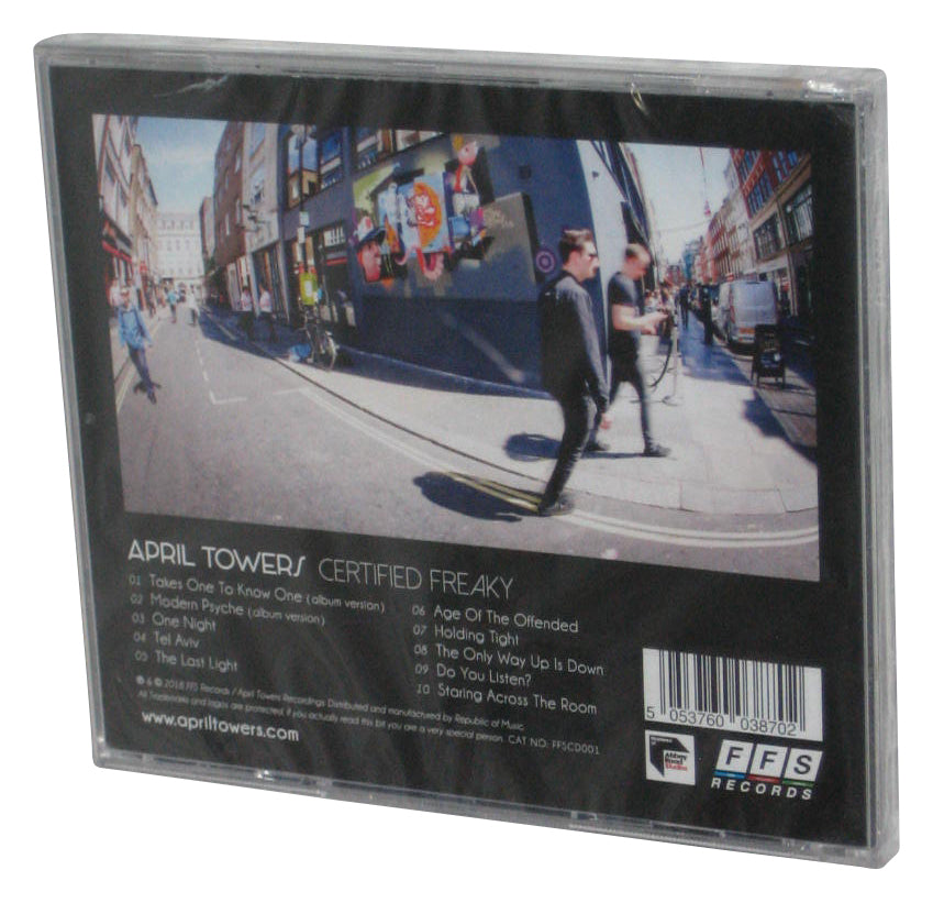 April Towers Ceritifed Freaky (2018) Audio Music CD -