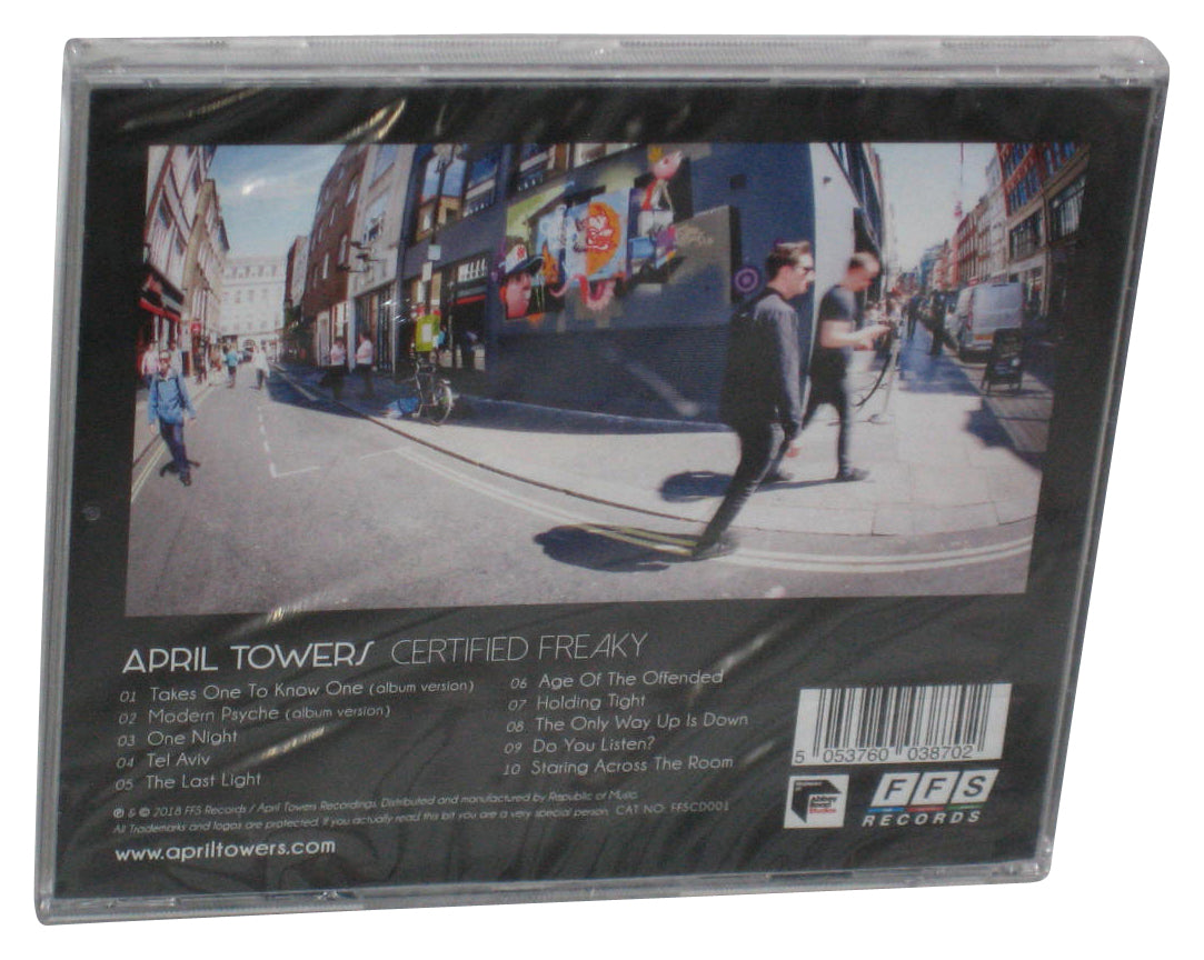 April Towers Ceritifed Freaky (2018) Audio Music CD