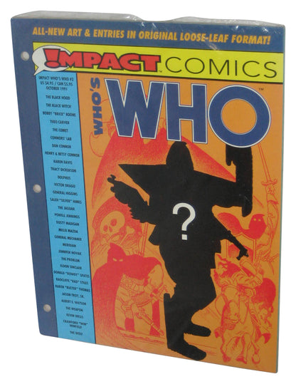 Impact Comics Who's Who (1991) Original Loose-Leaf Format Book