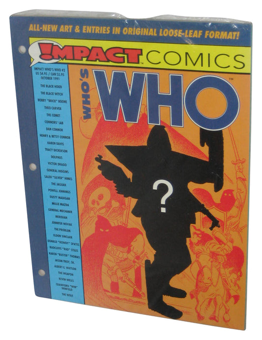 Impact Comics Who's Who (1991) Original Loose-Leaf Format Book