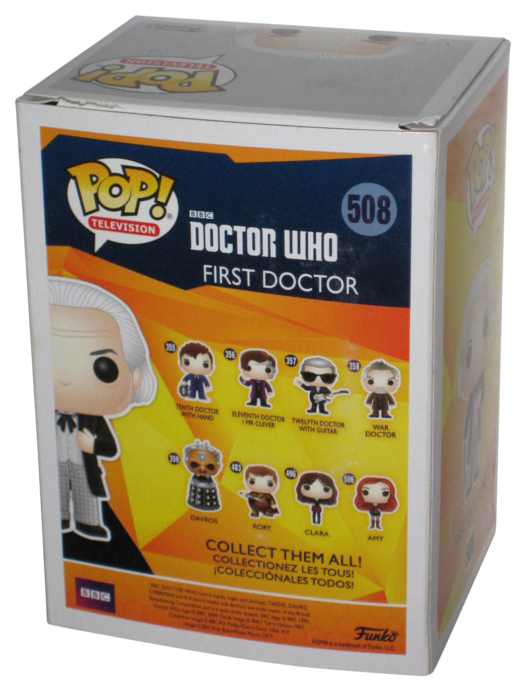 Doctor Who First Doctor Funko POP! Vinyl Figure 508 - (2017 Fall Convention Exclusive)