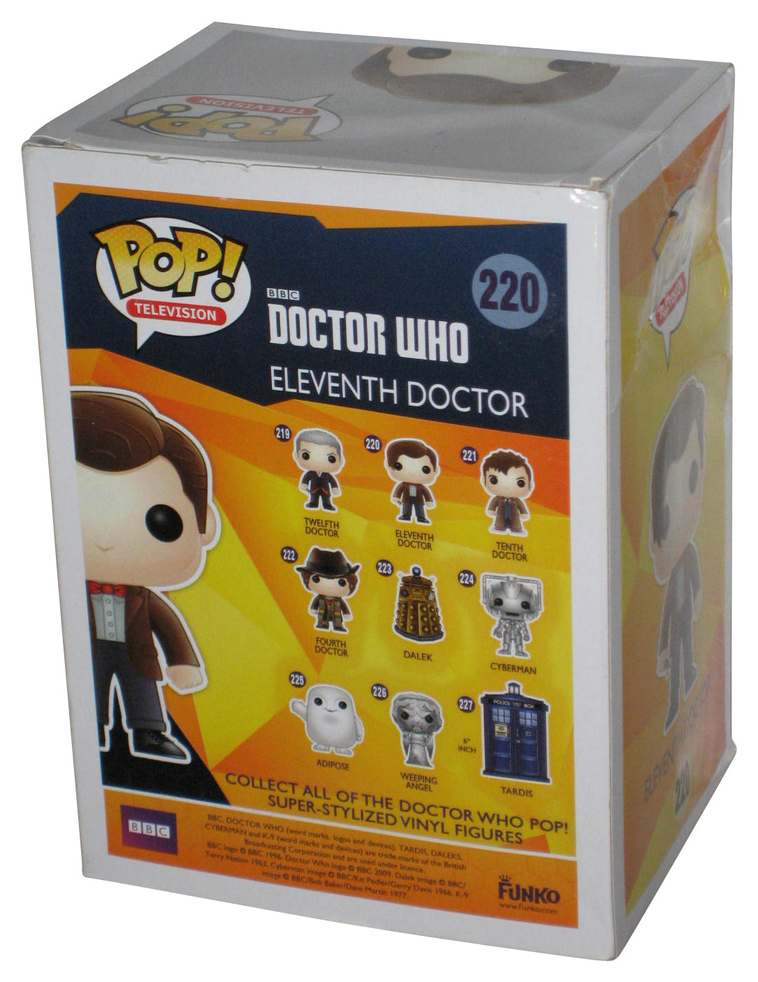 Doctor Who Eleventh Doctor Funko POP! Hot Topic Exclusive Vinyl Figure 220 - (Damaged Packaging)