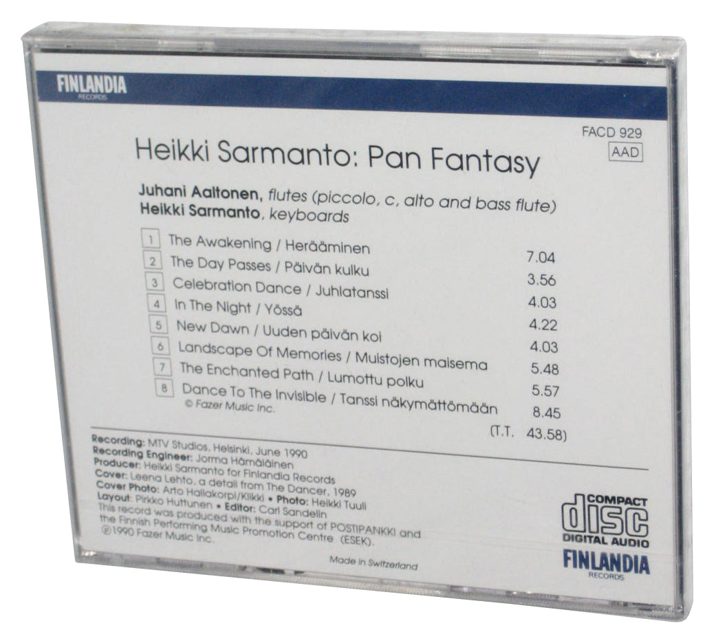 Heikki Sarmanto Pan Fantasy (1990) Audio Music CD