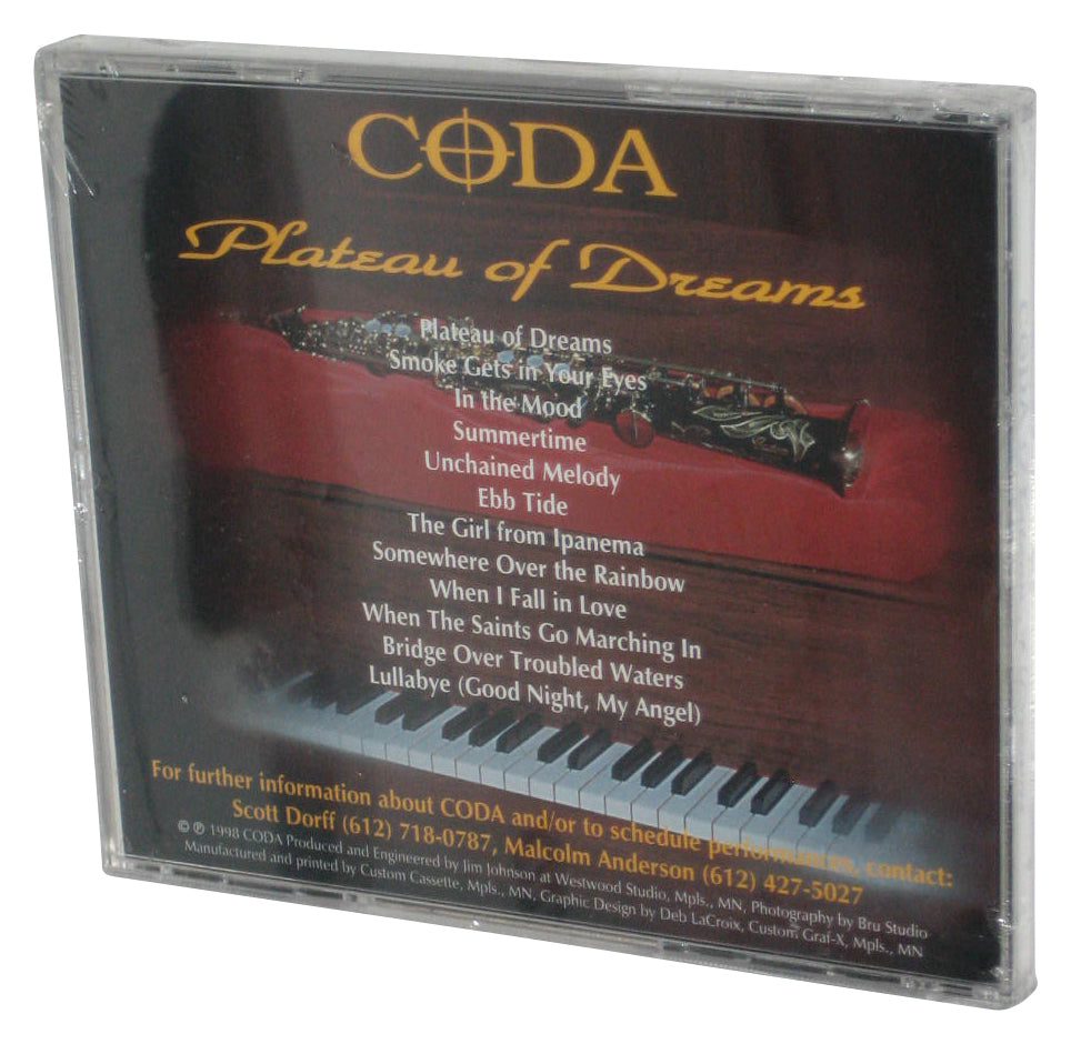 Coda Plateau of Dreams (1998) Audio Music CD
