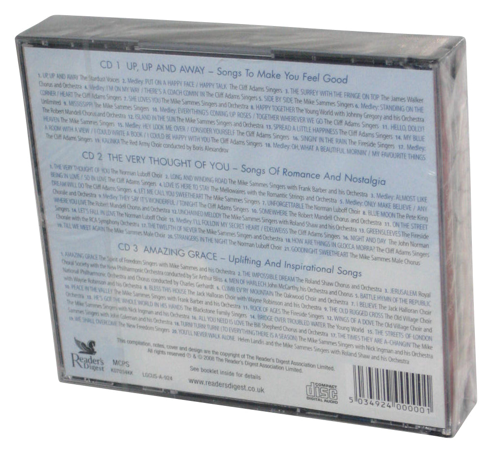 Reader's Digest Great Choirs Unforgettable Songs (2008) Music CD Box Set - (3CDs)