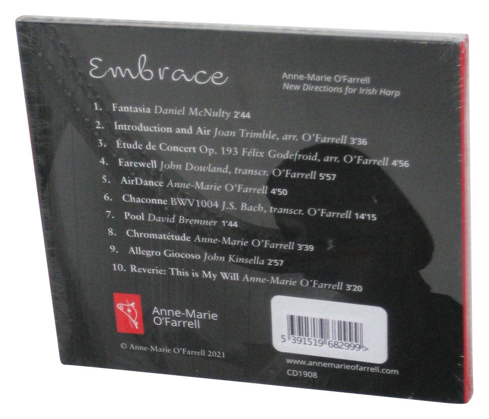 Embrace New Directions For Irish Harp Anne-Marie O'Farrell (2021) Audio Music CD