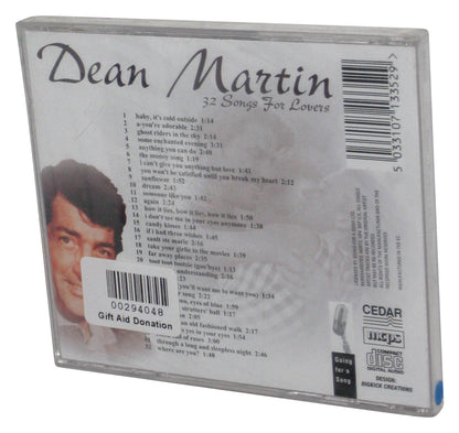 Dean Martin Songs For Lovers Music CD