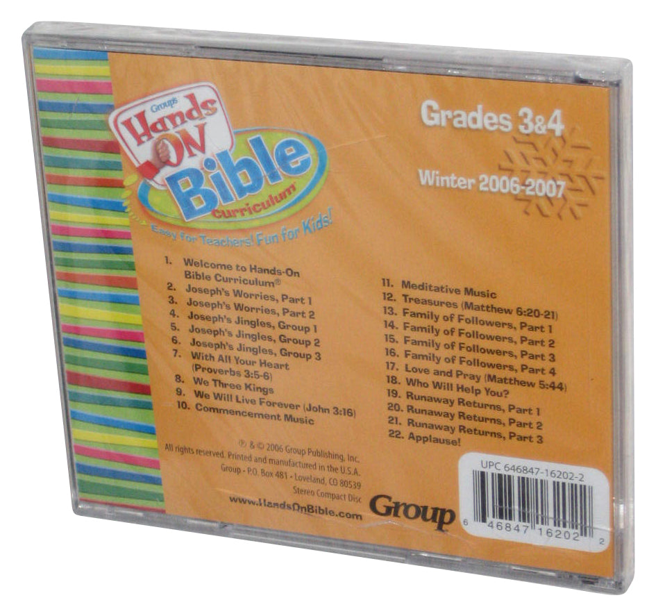 Group's Hands On Bible Curriculum Grades 3 & 4 Winter 2006-2007 Music CD - (Easy For Teachers Fun For Kids)