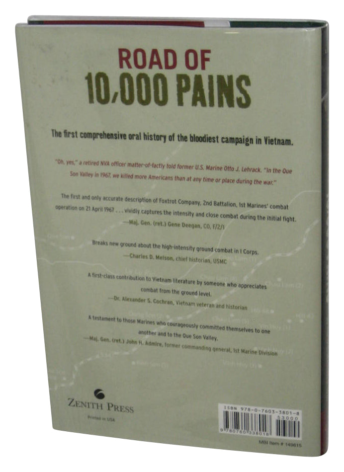 Road of 10,000 Pains: Destruction of 2nd NVA Division By The U.S. Marines 1967 (2010) Hardcover Book