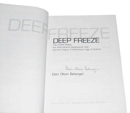 Deep Freeze (2006) Hardcover Book - (Dian Olson Belanger)