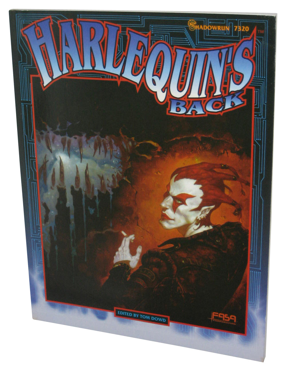 Shadowrun Harlequin's Back (1994) Paperback Book - (Tom Dowd)