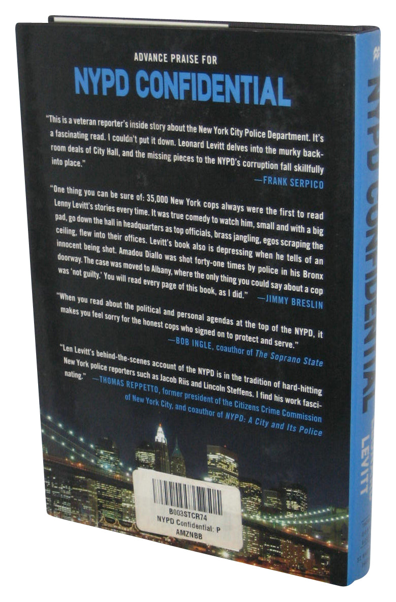 NYPD Confidential (2009) Hardcover Book - (Power and Corruption in the Country's Greatest Police Force)