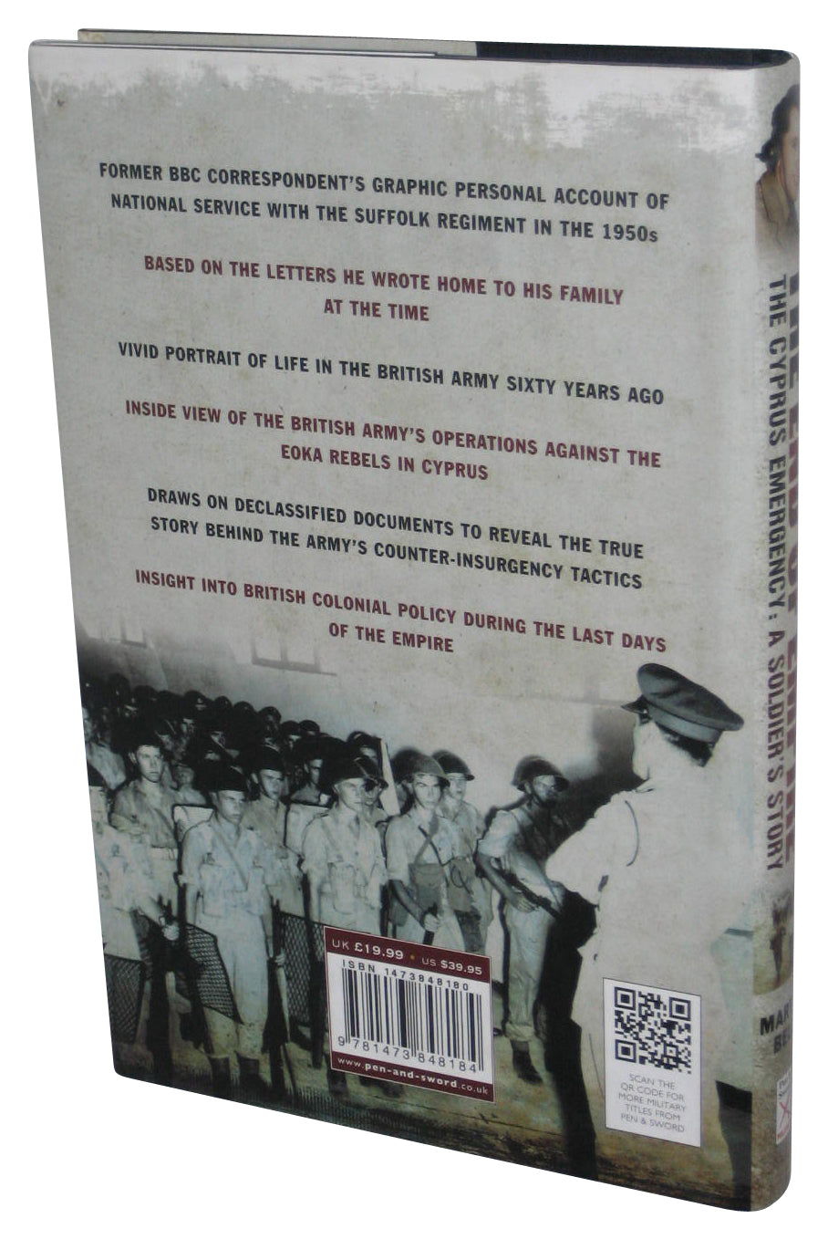 The End of Empire Cyprus: A Soldier's Story (2015) Hardcover Book