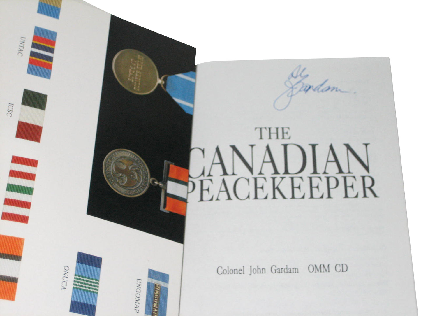 Canadian Peacekeeper (1992) Paperback Book - (John Gardam)