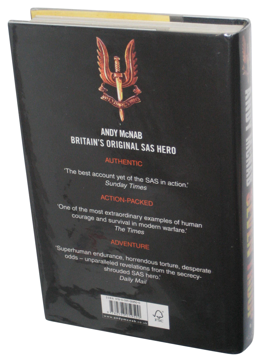 Seven Troop (2008) Hardcover Book - (Andy McNab)