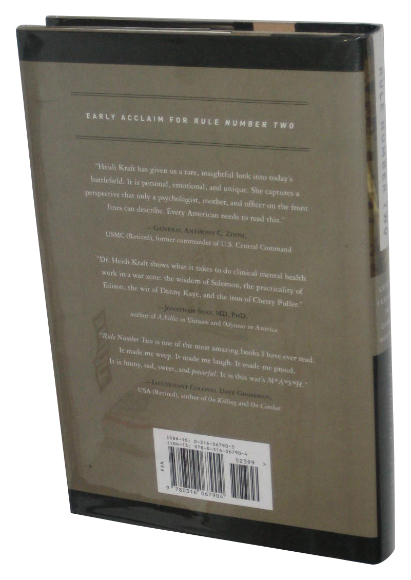 Rule Number Two (2007) Hardcover Book - (Lessons I Learned in a Combat Hospital)