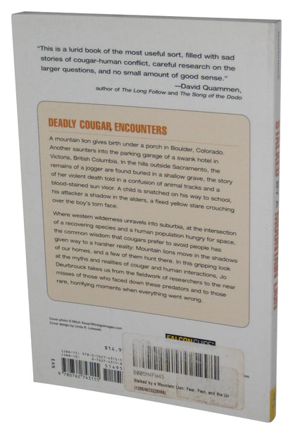 Stalked By A Mountain Lion (2007) Paperback Book - (Fear, Fact, And The Uncertain Future of Cougars In America)