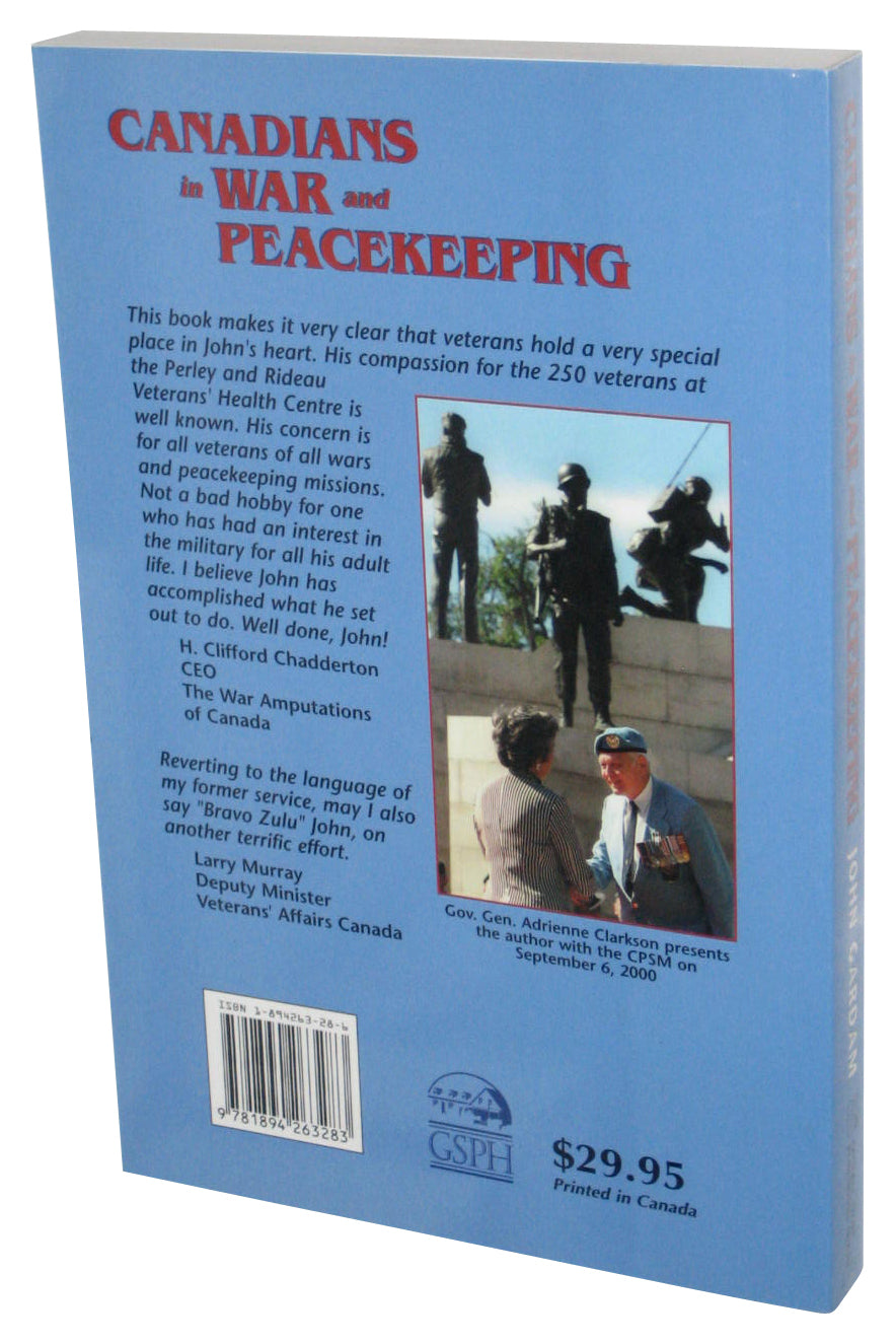Canadians In War and Peacekeeping (2000) Paperback Book - (John Gardam)
