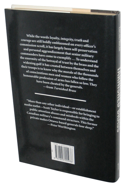 Tarnished Brass Crime and Corruption In The Canadian Military (1996) Hardcover Book
