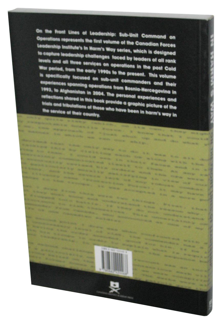 On The Front Lines of Leadership (2006) Paperback Book - (Sub-Unit Command On Operations)