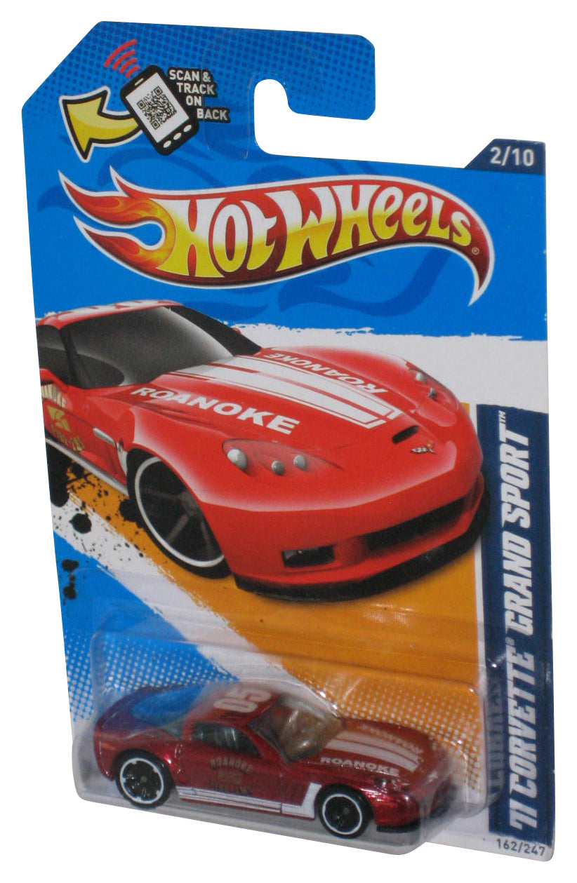 Hot Wheels HW Main Street 2/10 Red '71 Corvette Grand Sport Toy Car 162/247