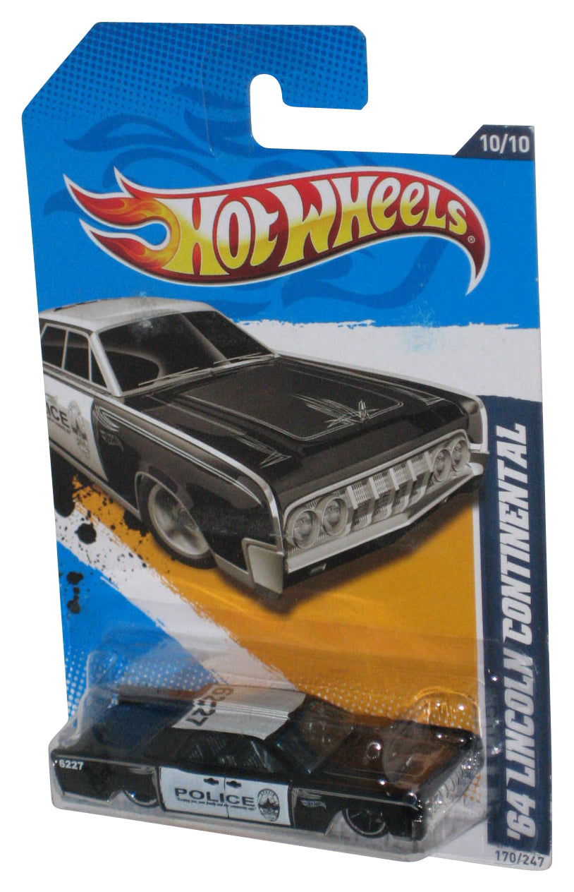 Hot Wheels HW Main Street '12 10/10 Black '64 Lincoln Continental Toy Car 170/247