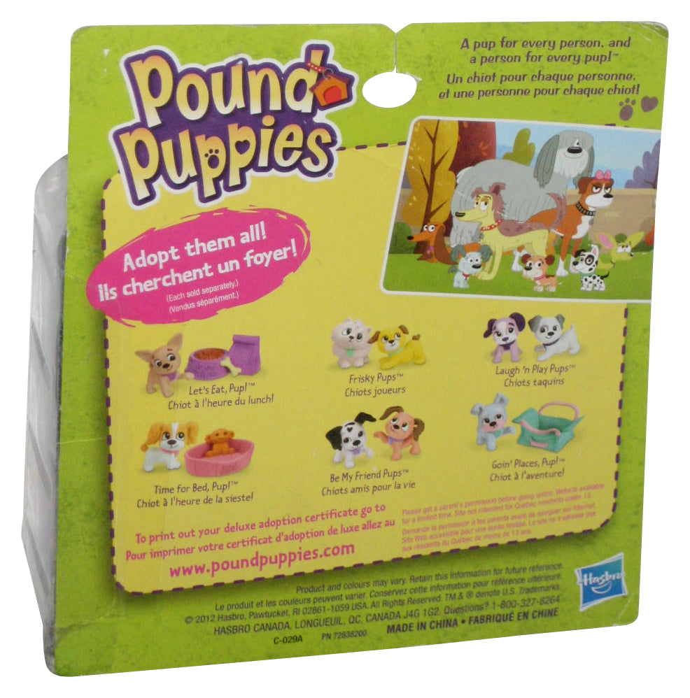 Pound Puppies Goin' Places, Pup! (2012) Hasbro Toy Figure Set 2-Pack