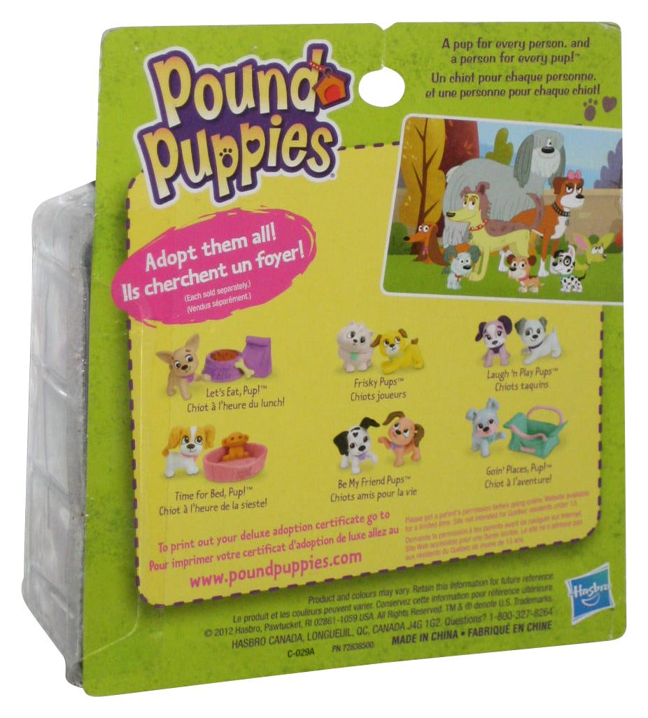 Pound Puppies Let's Eat Pup! (2012) Hasbro Toy Figure Set 2-Pack