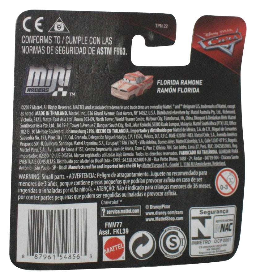 Disney Cars Movie Mini Racers (2017) Florida Ramone Die Cast Metal Toy Car