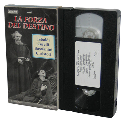 La Forza Del Destino (Live Performance 1958 Naples) Verdi VHS Tape