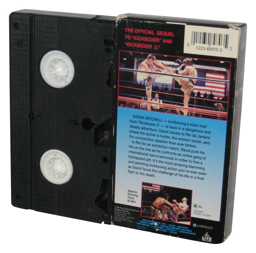 Kickboxer 3 The Art of War (1992) Martial Arts VHS Tape