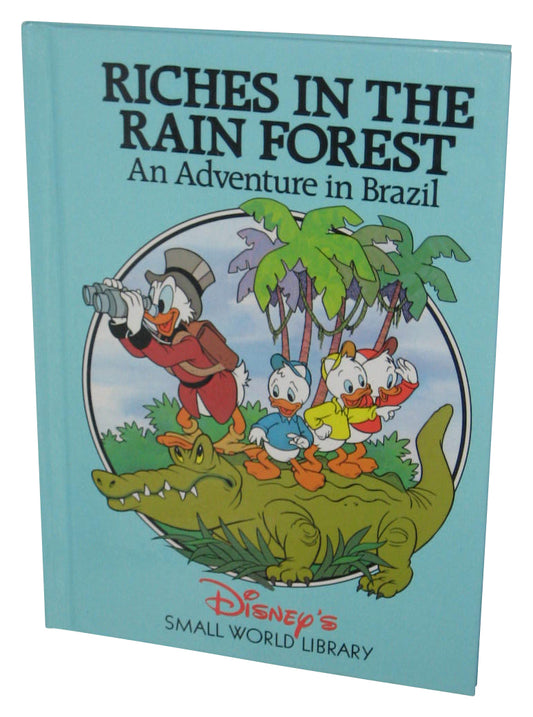Disney Small World Library Riches In The Rain Forest An Adventure In Brazil Hardcover Book