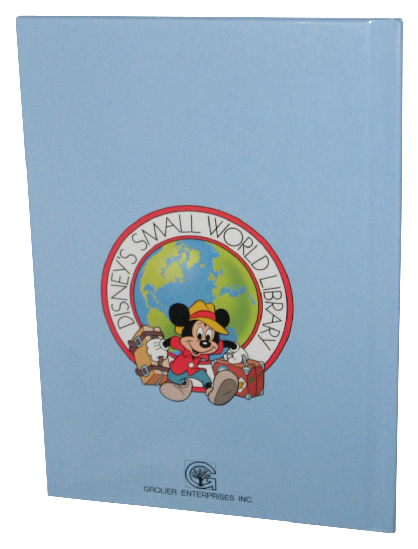 Disney Small World Library (1998) Donald And The Loch Ness Monster Hardcover Book - (An Adventure In Scotland)