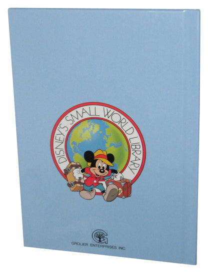 Disney Small World Library (1998) Donald And The Loch Ness Monster Hardcover Book - (An Adventure In Scotland)