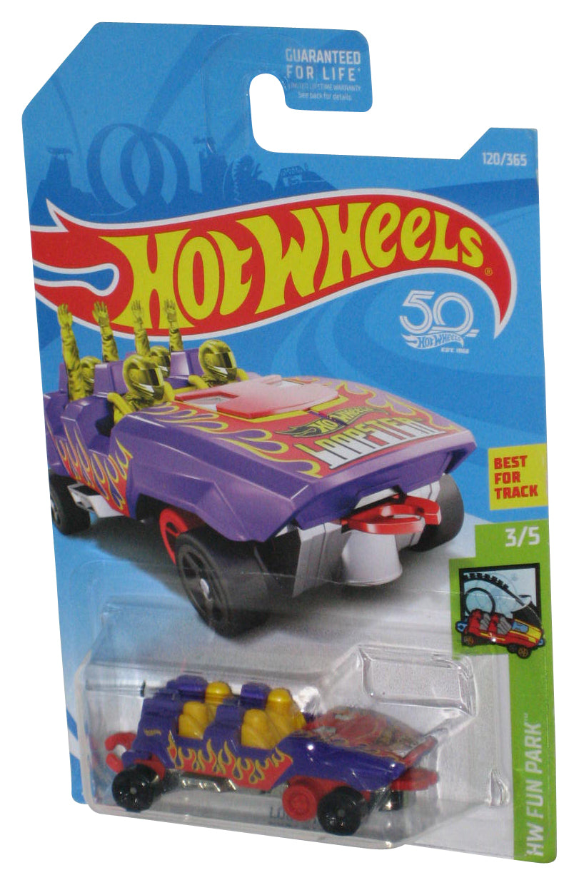 Hot Wheels HW Fun Park 3/5 Purple Loopster (2017) Toy Car #120/365