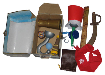 Jake And The Neverland Pirates Treasure Chest Trunk Accessories Lot