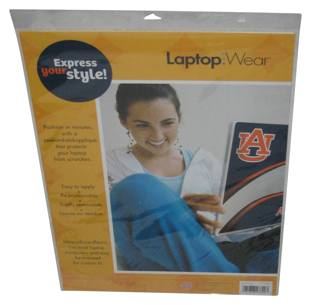 University of Auburn Tigers Roommates Peel and Stick Laptop Wear Sticker RMK0234SS