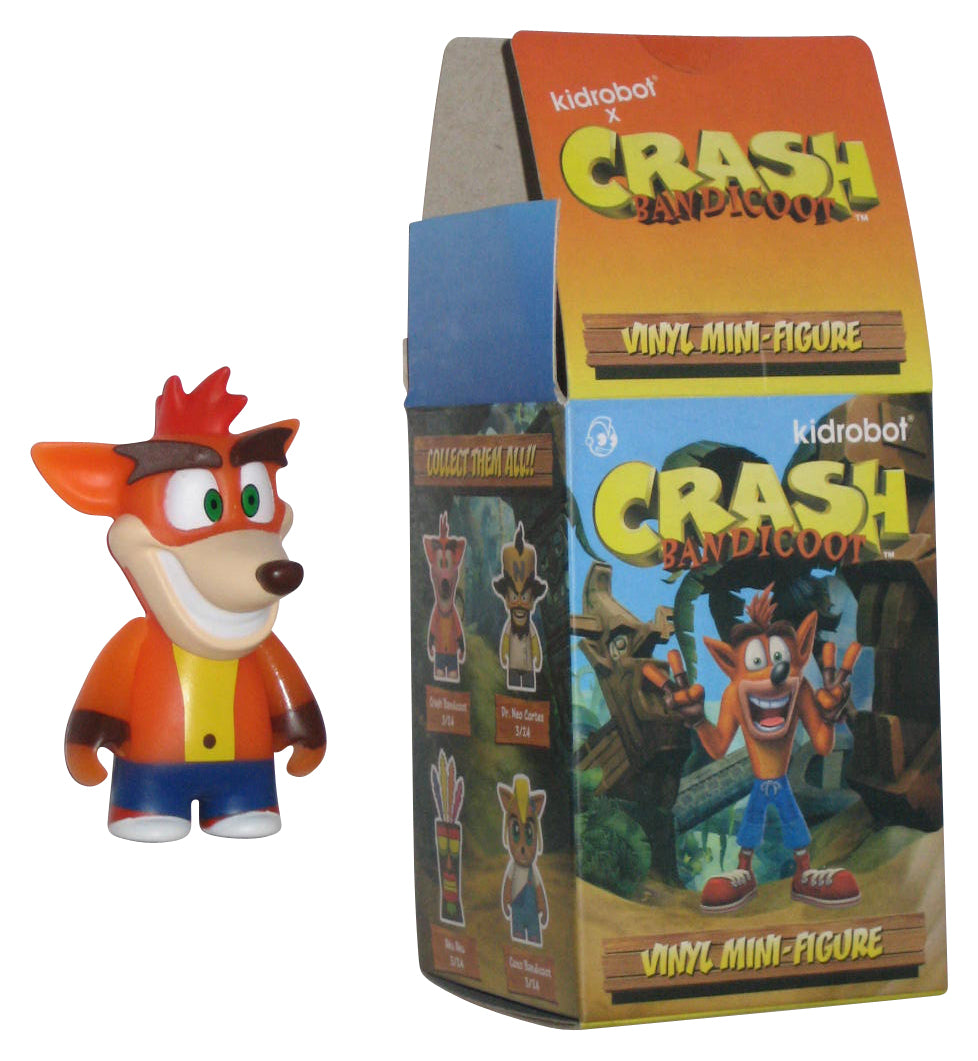 Crash Bandicoot Kidrobot (2018) Vinyl Mini Series Figure
