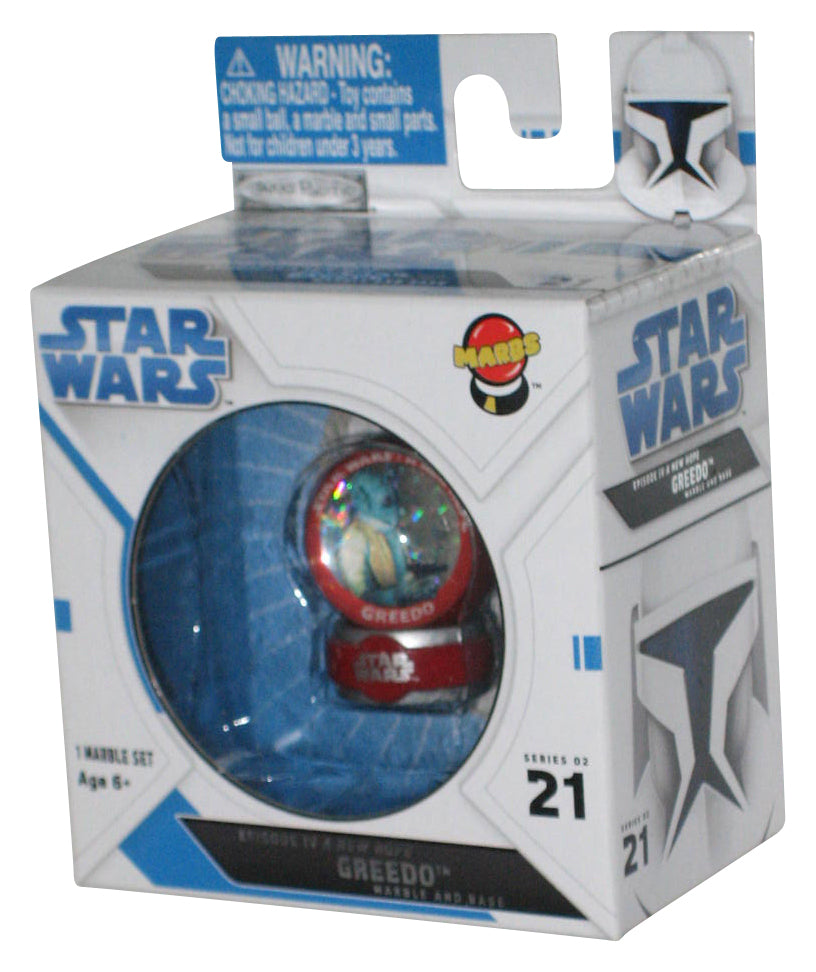Star Wars Marbs Episode IV: A New Hope Greedo (2009) Jakks Pacific Marble & Base #21