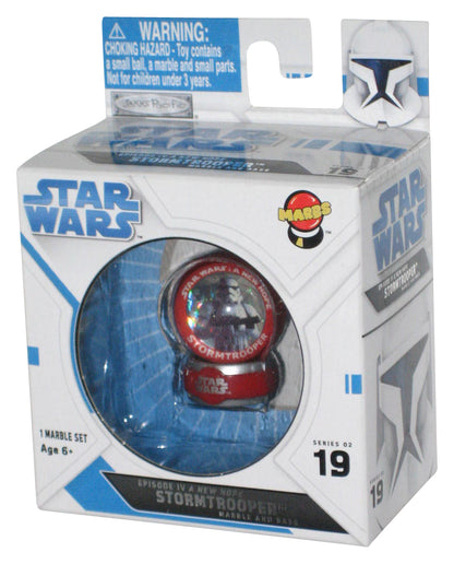 Star Wars Marbs Episode IV: A New Hope Stormtrooper (2009) Jakks Pacific Marble & Base #19