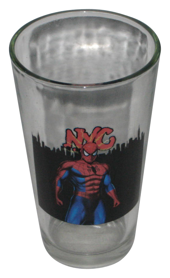 Marvel Spider-Man NYC Silver Buffalo Pint Glass