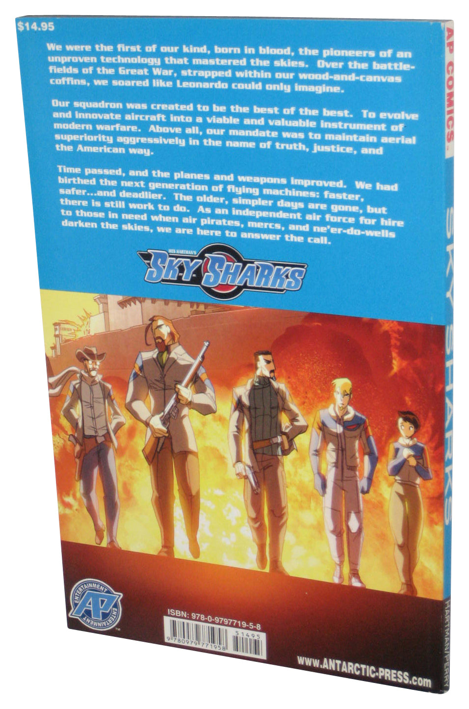 Sky Sharks Volume 1 (2008) AP Comics Paperback Book