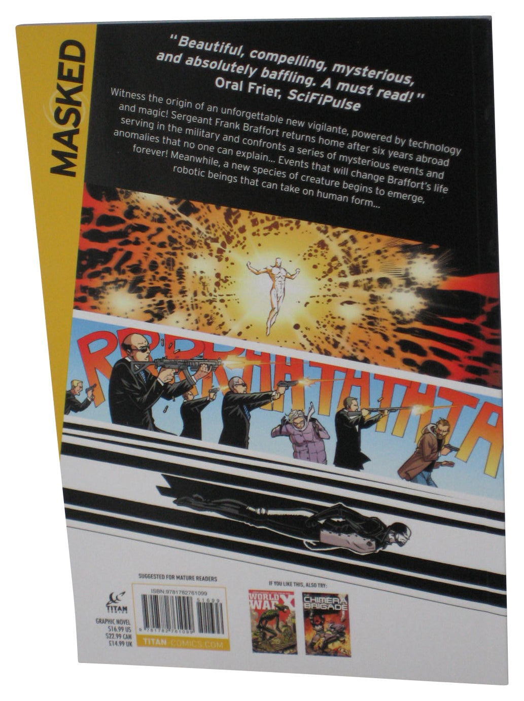 Masked: Rise of The Rocket (2017) Titan Comics Paperback Book