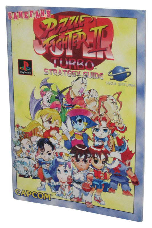 Super Puzzle Fighter II Turbo Gamefans Sega Saturn Mini Strategy Guide Book