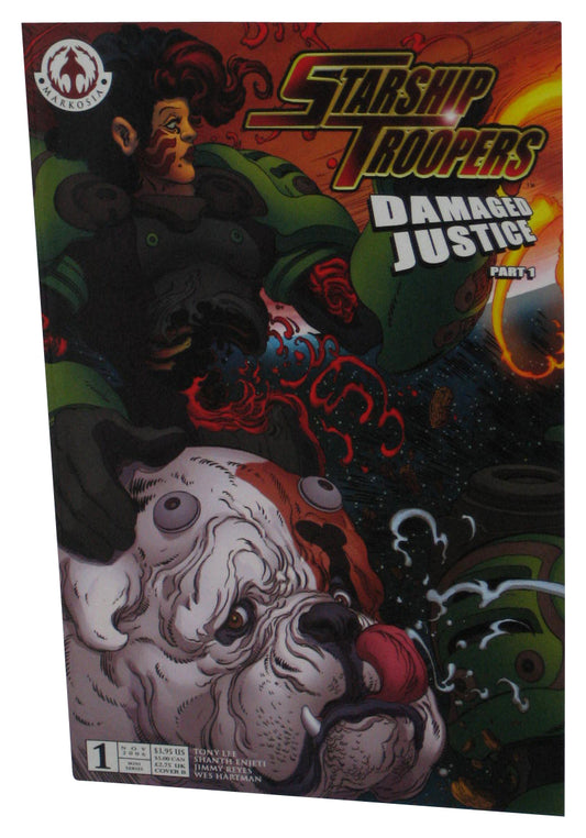 Starship Troopers Damaged Justice Part #1 Markosia Variant Cover Comic Book