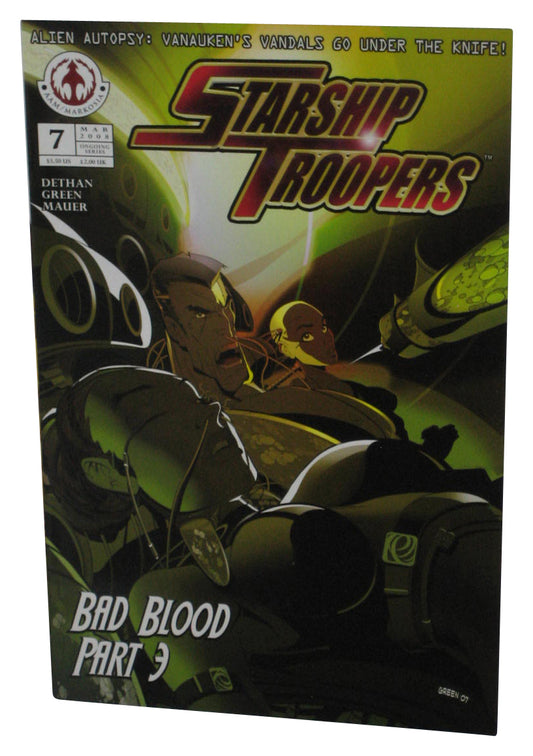 Starship Troopers No. 7 Bad Blood Part 3 Markosia Comic Book