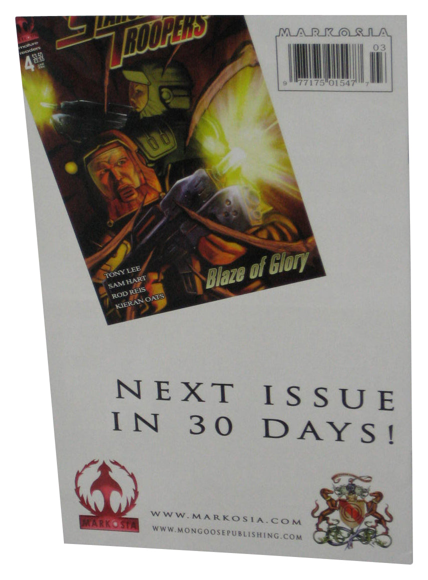 Starship Troopers No. 3 Blaze of Glory Markosia Comic Book