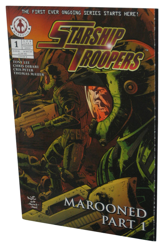 Starship Troopers Marooned Part 1 Markosia Comic Book