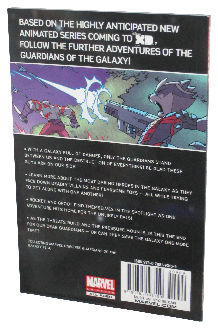 Marvel Universe Guardians of The Galaxy Most Wanted (2015) Paperback Book